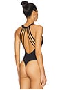 view 4 of 5 Sydney Halter Bodysuit in Black