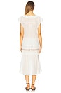 view 3 of 4 Tied To You Maxi in Optic White