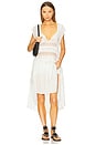 view 4 of 4 Tied To You Maxi in Optic White