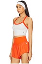 view 2 of 5 x FP Movement All Clear Colorblock Cami in White & Flame