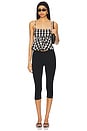 view 4 of 4 Mia Plaid Tank in Black Combo