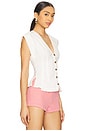 view 2 of 4 x REVOLVE Dylan Vest in Clean Ivory