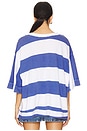 view 3 of 4 Wonderful Tee in Blue Combo