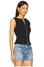 view 2 of 4 Tilly Vest in Black