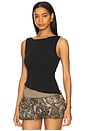view 3 of 5 Ash Knit Top in Black