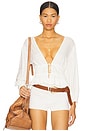 view 1 of 4 Lets Go Blouse in Ivory