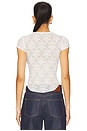 view 3 of 5 Ready To Go Lace Tee in Ivory