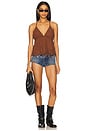 view 4 of 4 Sunny Days Cami in Chocolate
