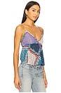 view 2 of 4 Alix Printed Tank in Ocean Combo