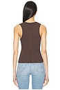 view 3 of 4 NERIA タンクトップ in Double Espresso