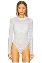 view 2 of 5 x Intimately Angelina Bodysuit In Ice Water in Ice Water