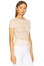 view 2 of 4 CAMISETA ENCAJE ANGELINA in Tea