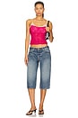 view 4 of 4 All Day Lace Cami in Piping Hot Pink