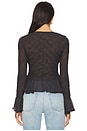 view 3 of 4 Elias Smocked Blouse in Black