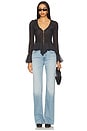 view 4 of 4 Elias Smocked Blouse in Black