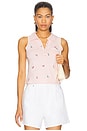 view 1 of 4 Pepper Knit Polo in Pink