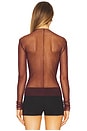 view 3 of 5 Minding My Business Top in Precious Wine