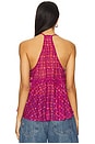 view 3 of 4 Fearless Knit Tank in Dragonfruit Combo