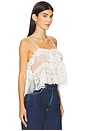 view 2 of 4 Sofia Embroidered Tank in Ivory