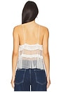 view 3 of 4 Sofia Embroidered Tank in Ivory