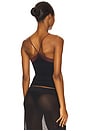 view 3 of 4 Jules Seamless Cami in Black Combo