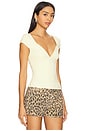 view 2 of 4 Duo Corset Cami in Banana Cream