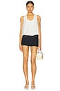 view 4 of 5 Marina Eyelet Tank in Clean Ivory