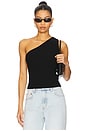 view 2 of 6 x REVOLVE Jayne One Shoulder Top In Black in Black