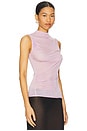 view 2 of 4 On Air Muscle Tank in Blush Lilac