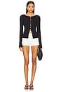 view 4 of 4 Tilly Long Sleeve Top in Black