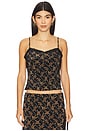 view 1 of 4 Bali Margot Top in Black Combo