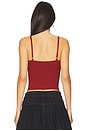view 3 of 4 Ahead Of The Curve Cami in Syrah