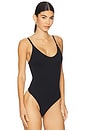 view 3 of 5 FREE PEOPLE RIB I REACH FOR 바디수트 in Black