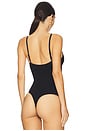 view 4 of 5 FREE PEOPLE RIB I REACH FOR 바디수트 in Black