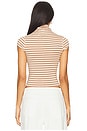 view 3 of 5 x We The Free Lola Tee Stripe In Otter Combo in Otter Combo