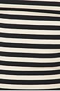 view 5 of 5 CAMISETA LISTRADA LOLA in Black & White Stripe