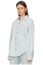 view 2 of 4 x We The Free Ashley Denim Shirt In Classic Blue in Classic Blue