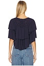 view 3 of 4 Rose Party Tee in Peacoat