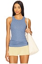 view 1 of 4 x Intimately FP Fresh In Love Printed Tank In Denim Combo in Denim Combo