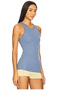 view 2 of 4 x Intimately FP Fresh In Love Printed Tank In Denim Combo in Denim Combo