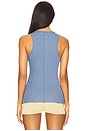 view 3 of 4 x Intimately FP Fresh In Love Printed Tank In Denim Combo in Denim Combo