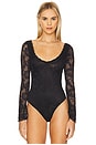 view 2 of 5 x Intimately FP Perfectly Fine Bodysuit In Black in Black