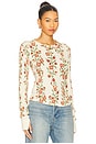 view 2 of 4 x We The Free Pretty Little Thermal In Sand Combo Folk in Sand Combo Folk