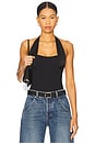 view 1 of 5 x REVOLVE Get It Done Halter Top in Fp Black