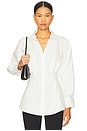 view 1 of 4 x REVOLVE x Revolve Carlie Shirt In Clean Ivory in Clean Ivory