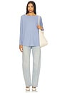 view 4 of 4 x We The Free Latte Blues Thermal Solid In Dawn Breeze in Dawn Breeze