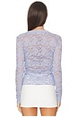 view 3 of 4 All Day Lace Long Sleeve in Dawn Breeze