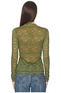 view 3 of 4 All Day Lace Long Sleeve in Terrarium
