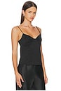 view 2 of 4 My Way Triangle Cami in Black