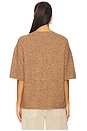 view 3 of 4 Margot Sweater Tee in Pearl Melange